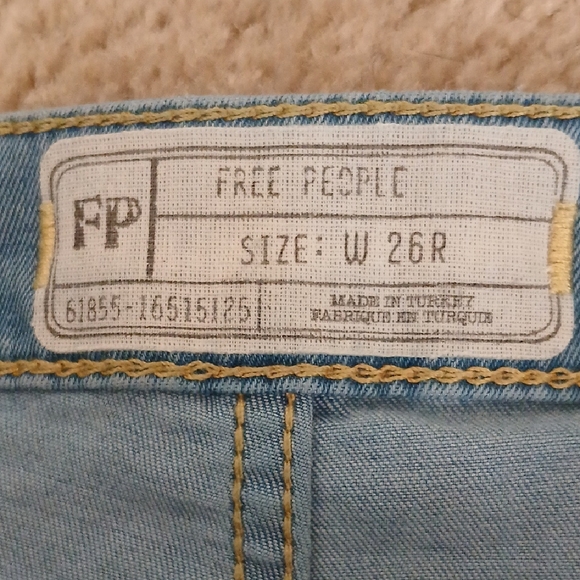 Free People Wide Flare Bell Bottoms - Picture 6 of 7